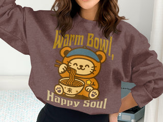 Warm Bowl Happy Soul Graphic Sweatshirt product