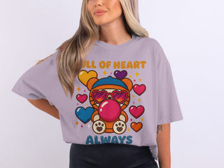 Full of Heart Always Colorful Graphic Shirt product
