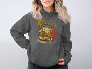 Warm Bowl Happy Soul Bear Graphic Hoodie product