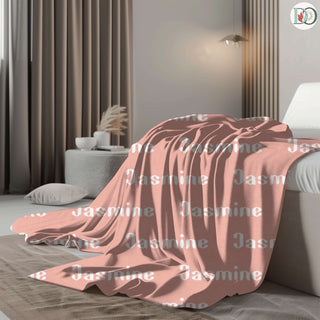Berrybright – Personalized Name Blanket | Vibrant Throw with Font & Color Preview