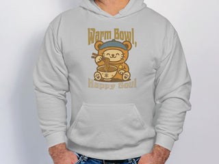 Warm Bowl Happy Soul Bear Graphic Hoodie product