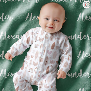 Evernest – Personalized Name Blanket | Calming Throw with Font & Color Preview