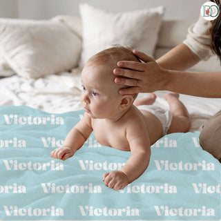 Evernest – Personalized Name Blanket | Calming Throw with Font & Color Preview