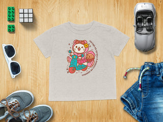 Kids Cute Animal Riding Scooter Printed T-Shirt product type