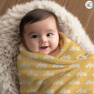 Evernest – Personalized Name Blanket | Calming Throw with Font & Color Preview
