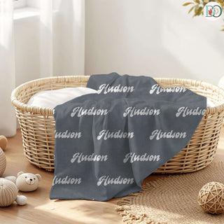 Starshade Nest – Personalized Name Blanket | Custom Throw with Font & Color Preview