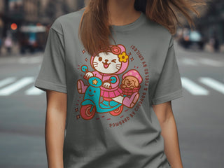 Powered by Courage and Love Rider T-shirt product