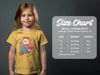 Adorable Toddler Jersey Short Sleeve Tee product