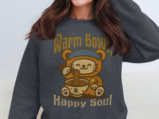 Warm Bowls Happy Soul Bear Design Sweater product