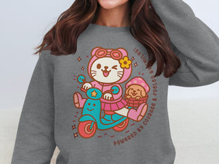 Powered by Courage and Love Graphic Sweatshirt product