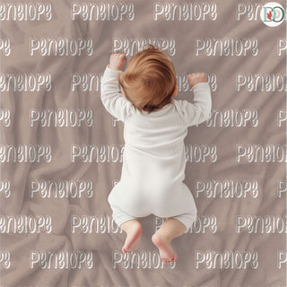 Evernest – Personalized Name Blanket | Calming Throw with Font & Color Preview