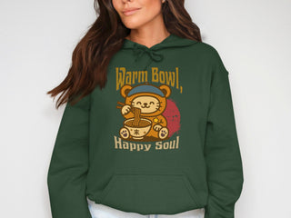 Warm Bowl Happy Soul Bear Graphic Hoodie product