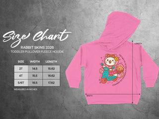 Toddler Rabbit Skins Cute Pullover Fleece Hoodie product