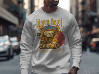 Warm Bowl Happy Soul Ramen Bear Sweatshirt product type