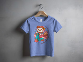 Fun Loving Cartoon Animal Riding Scooter T-shirt product