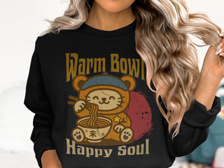 Warm Bowl Happy Soul Bear Noodle Sweatshirt product